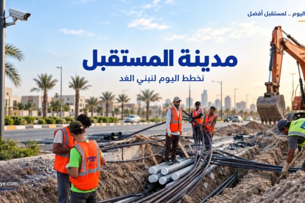 حلول الأمن والاتصالات – مدينة المستقبل